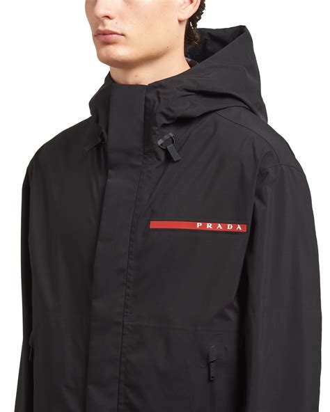 prada raincoat men's.